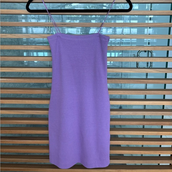 Zara purple bodycon dress - Picture 3 of 5